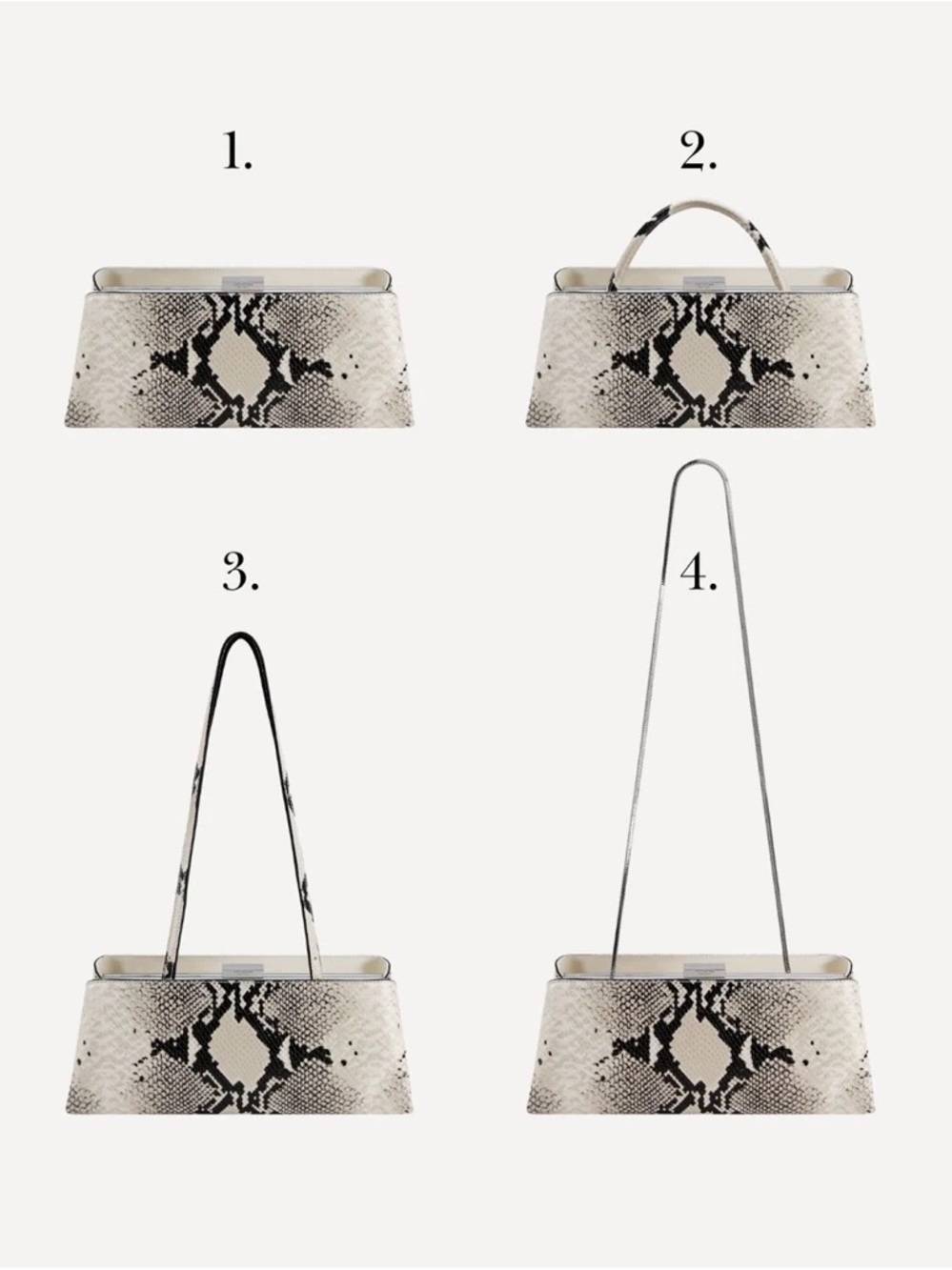 VERAFIED Python Éclair Bag - Picture 12 of 15